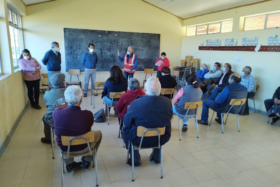 Cauquenes: Mesa Forestal se reúne con vecinos de  Tapihue