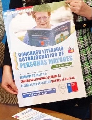 Delegado de Cauquenes invita  a las personas mayores  a participar en el  Concurso Literario Autobiográfico de Personas Mayores de Senama 2022