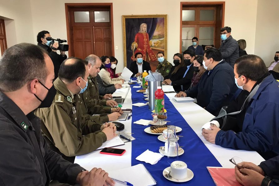 En Cauquenes sesiona Comité Policial Regional