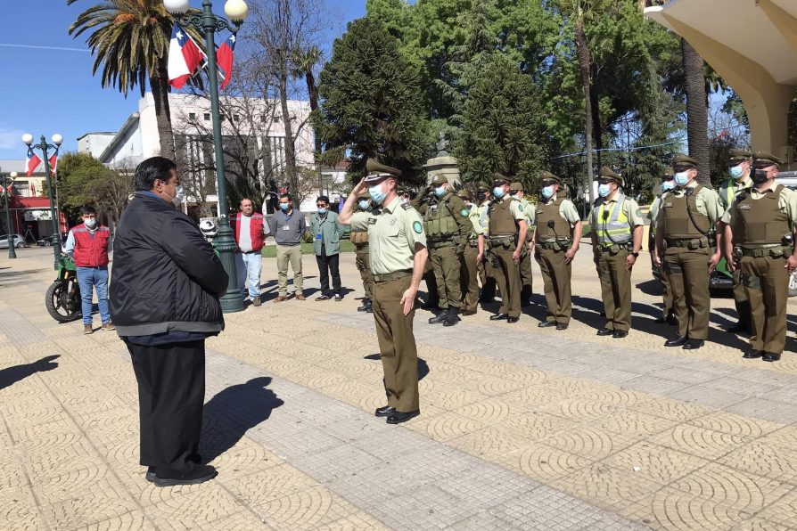 Delegado Presidencial da el vamos a Rondas de Impacto de Carabineros en Cauquenes