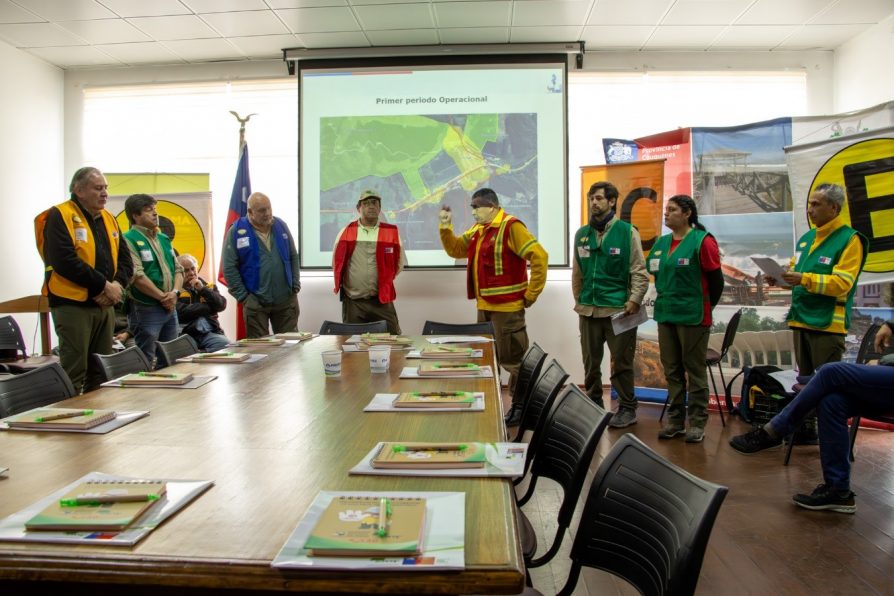 Mesa de Protección contra Incendios Forestales realizó ejercicio de simulación para fortalecer la respuesta ante emergencias