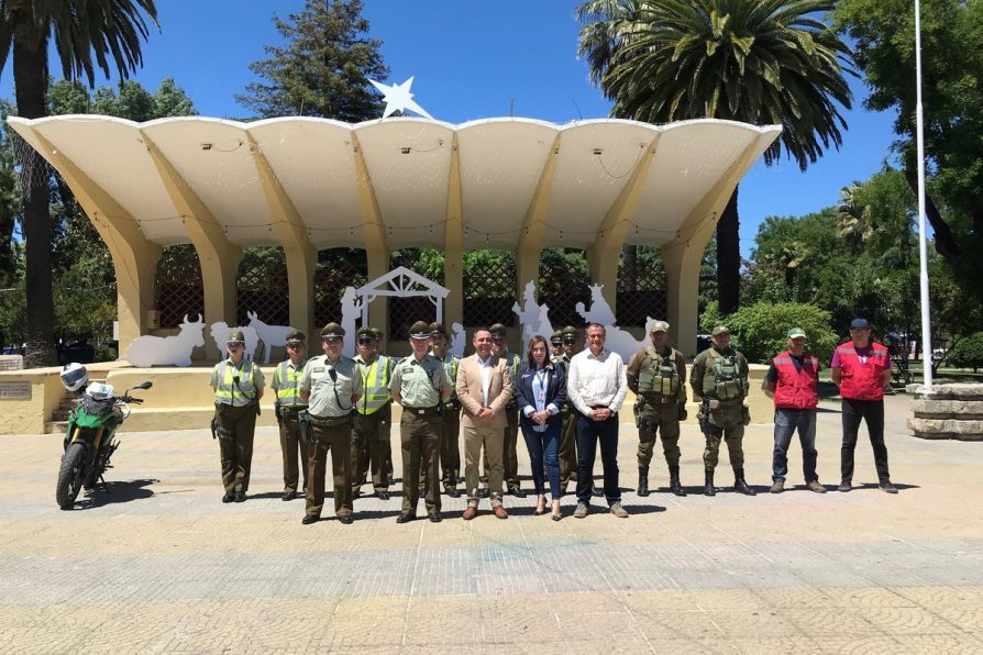 Carabineros de   Cauquenes lanza Campaña “Navidad Segura”