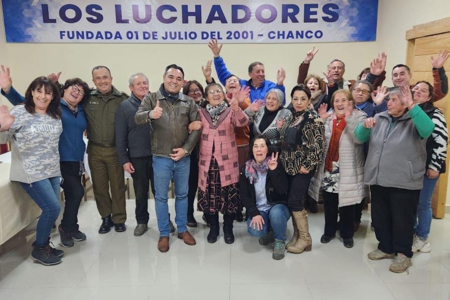 Junta de Vecinos “Los Luchadores” de Chanco celebró su Aniversario N° 23