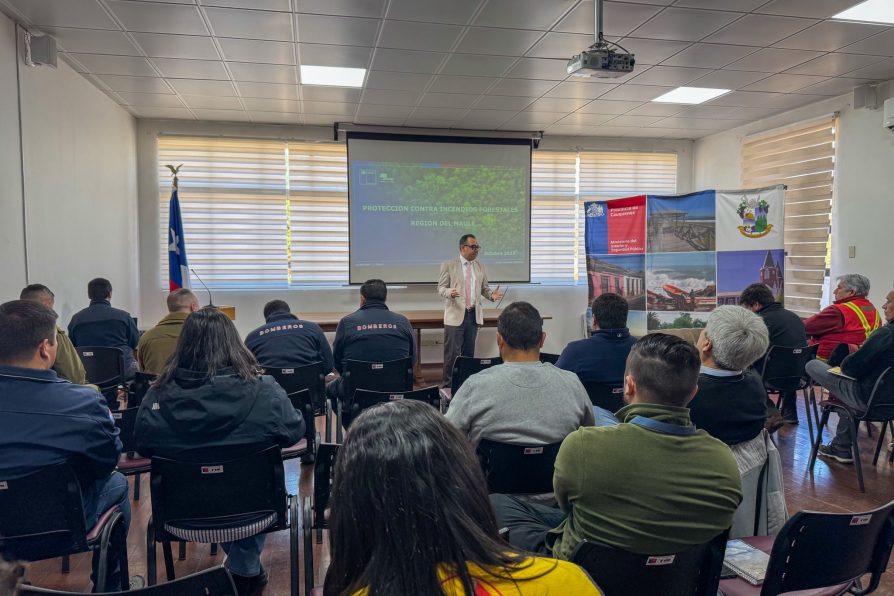 DELEGADO PRESIDENCIAL DE CAUQUENES PRESIDIÓ PRIMERA REUNIÓN AMPLIADA DE MESA DE PROTECCIÓN CONTRA INCENDIOS VEGETACIONALES