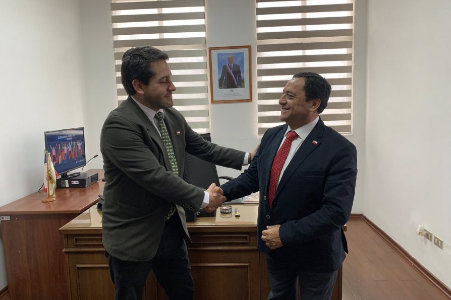 DELEGADO PRESIDENCIAL DE CAUQUENES RECIBE VISITA PROTOCOLAR DE NUEVO DIRECTOR REGIONAL DE SERCOTEC MAULE