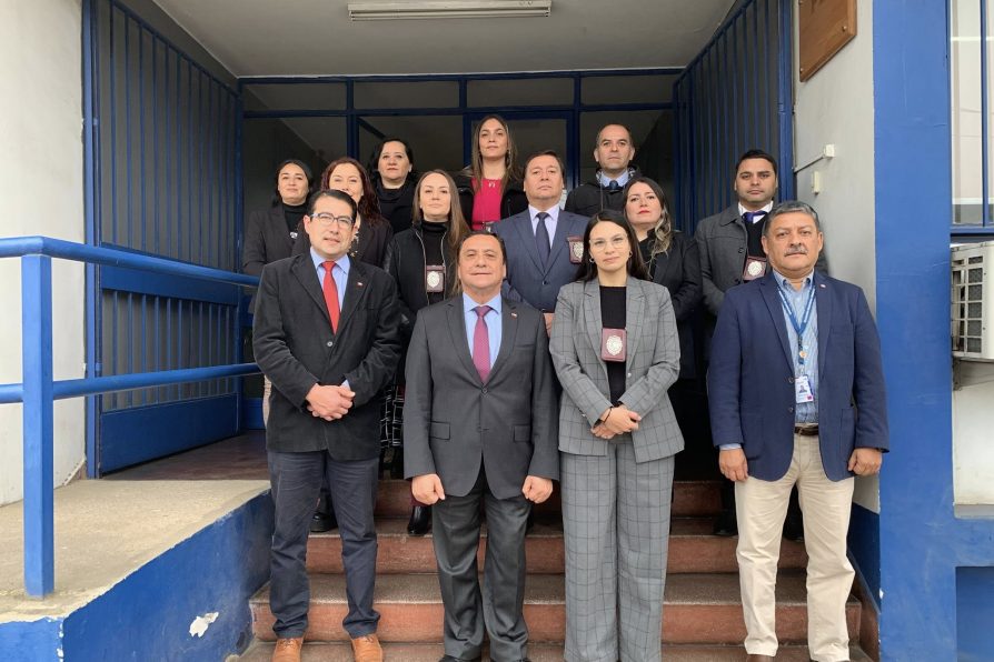 DELEGADO PRESIDENCIAL DE CAUQUENES SALUDA A FUNCIONARIOS DE LA PDI EN EL MARCO DE SU 93° ANIVERSARIO