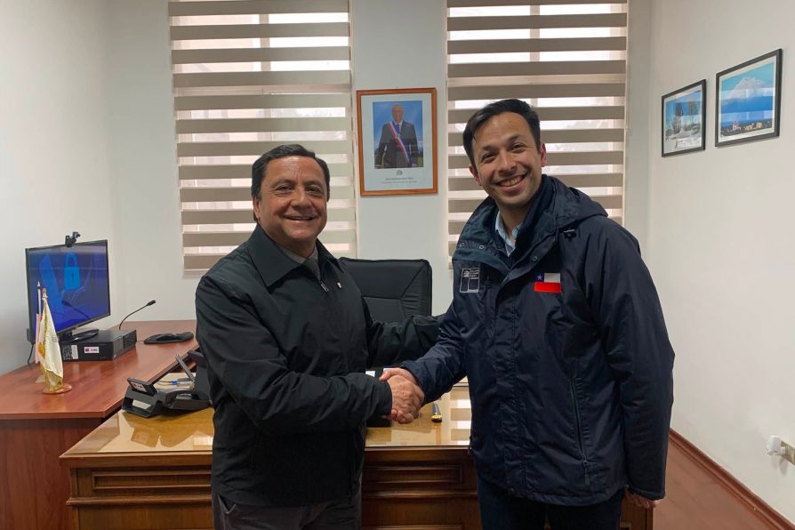DELEGADO PRESIDENCIAL DE CAUQUENES SOSTUVO REUNIÓN DE TRABAJO CON JEFE REGIONAL DE SUBDERE MAULE