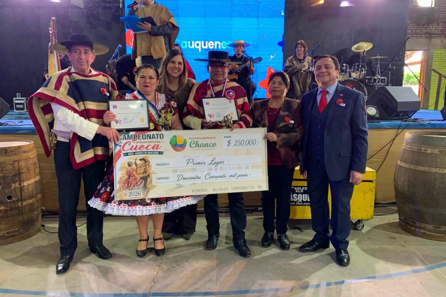 CAUQUENES REPRESENTARÁ A LA PROVINCIA EN EL CAMPEONATO REGIONAL DE CUECA ADULTO MAYOR