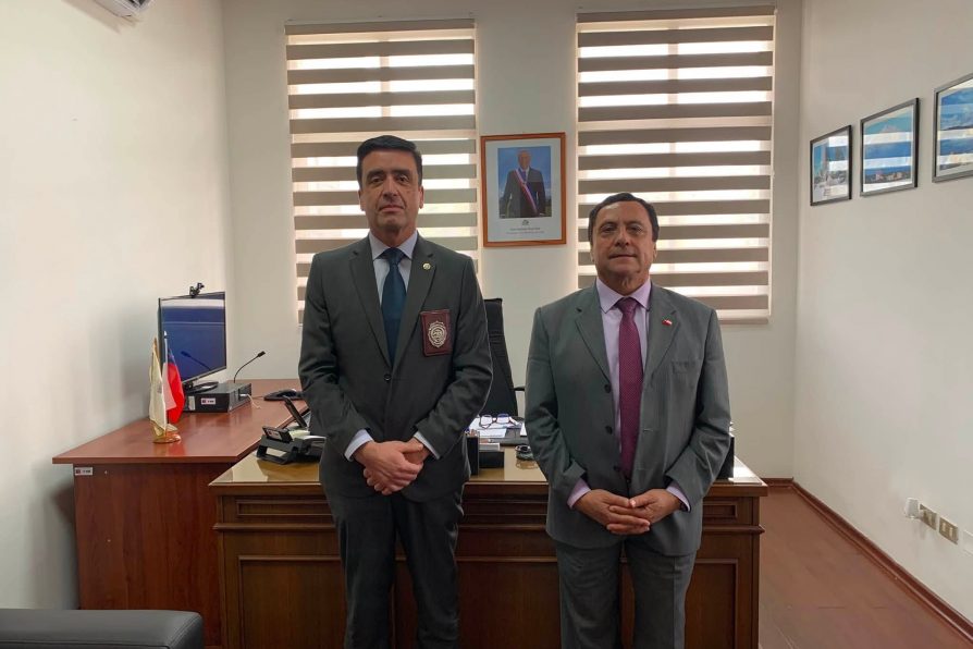 DELEGADO PRESIDENCIAL DE CAUQUENES SOSTUVO REUNIÓN DE COORDINACIÓN CON JEFE DE LA PREFECTURA DE LINARES DE LA PDI