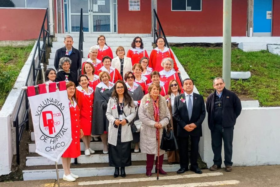 DAMAS DE ROJO FILIAL CHANCO CONMEMORÓ 50 AÑOS DE VIDA INSTITUCIONAL CON CEREMONIAS Y HOMENAJE A SU TRAYECTORIA